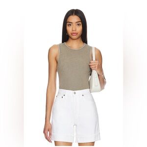 NWT AGOLDE Nova Tank in Trail, size M